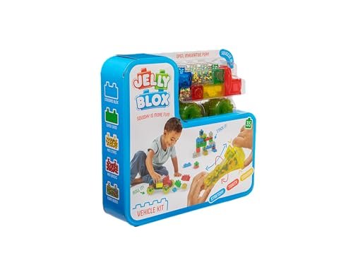 Jelly Blox Vehicle Kit - Multi-Vehicle Building Set