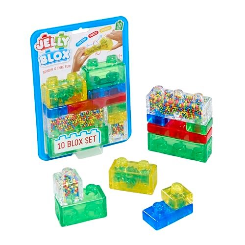 Jelly Blox 10 Piece Set - Mini Building Collection