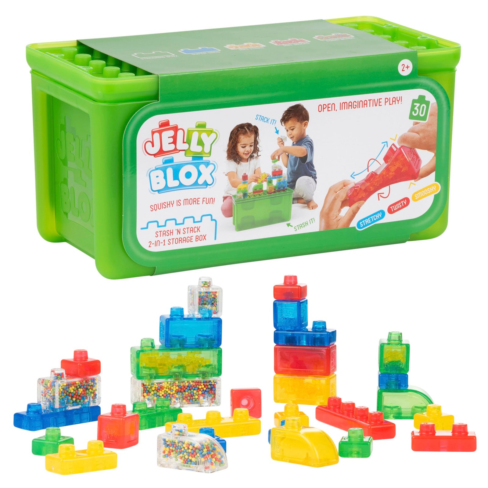 Compact Travel Jelly Blox Storage Box
