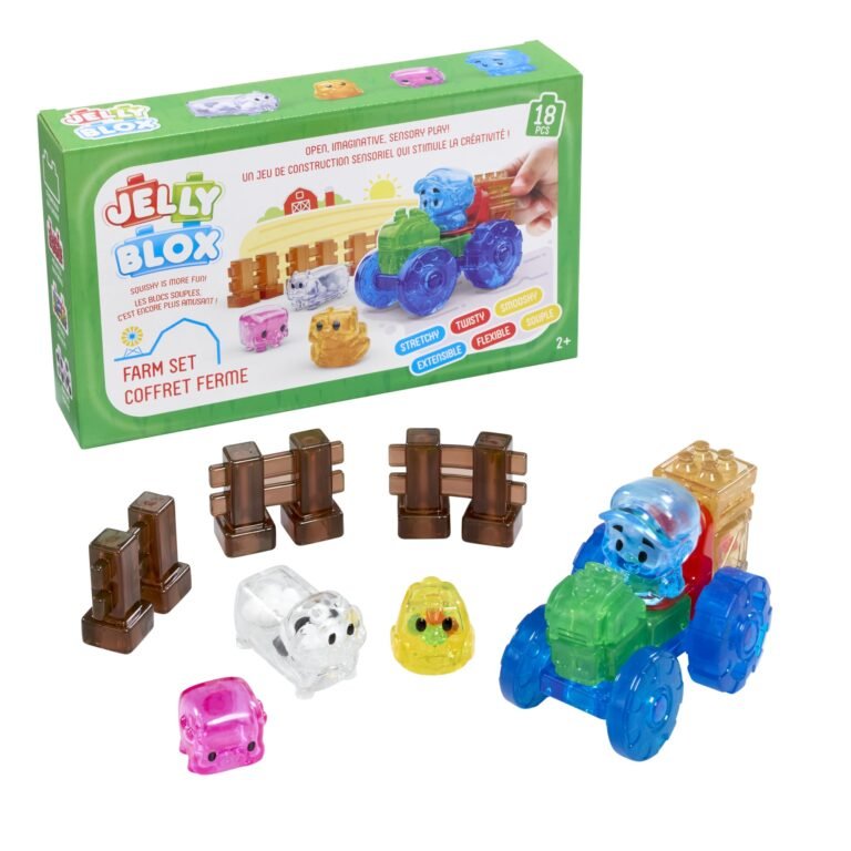 Jelly Blox Farmer Set - Farm Worker Building Kit