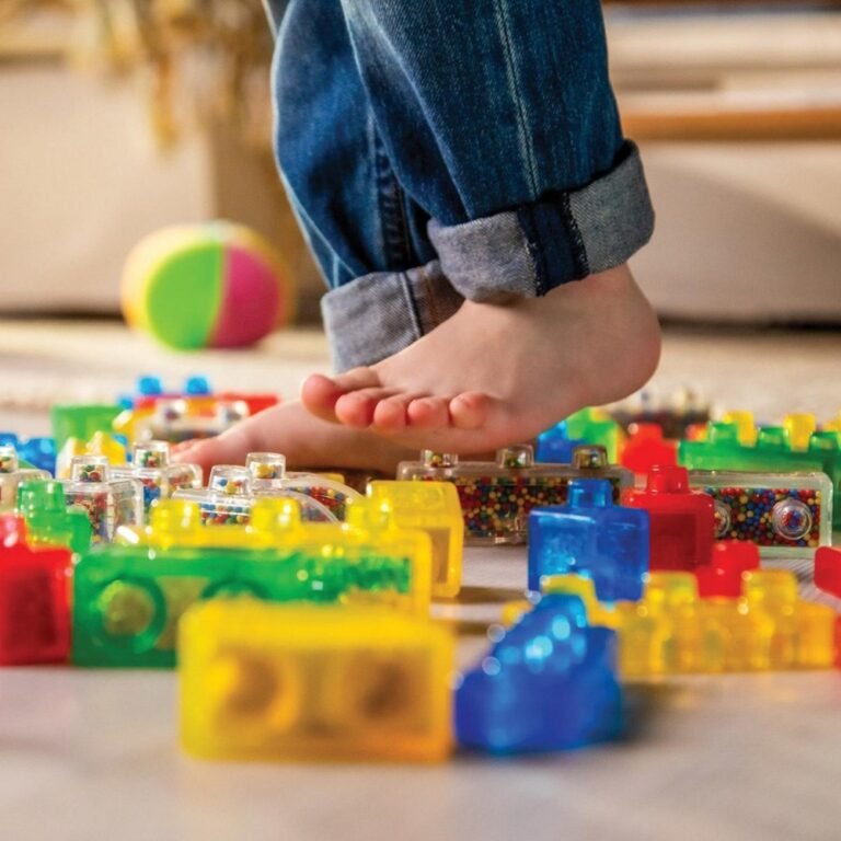 Jelly Blox Stash N Stack 2-in-1 Storage Case for Building Block Organization