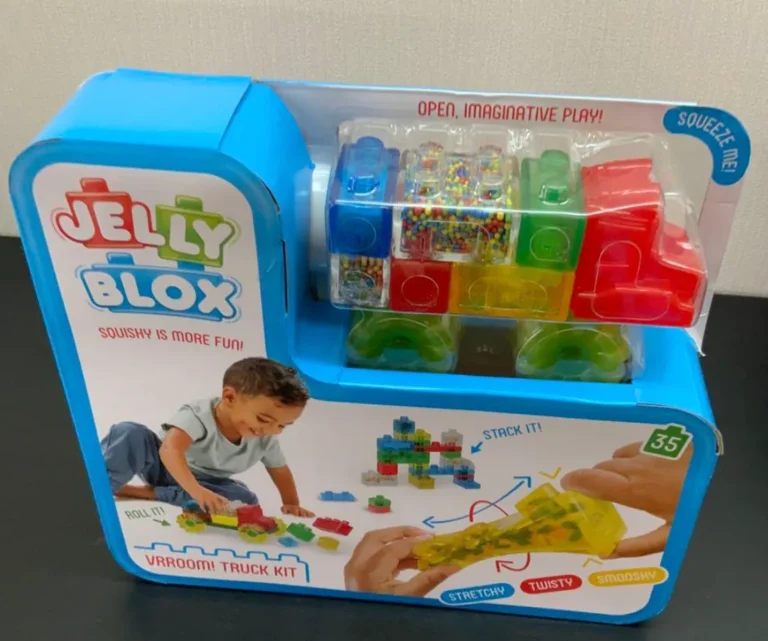 Racing Vehicle Building Kit - Jelly Blox Car Set for Creative Construction